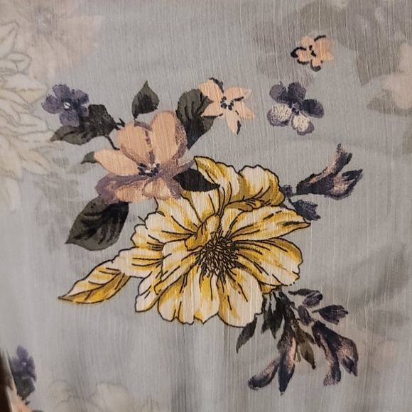 💙 Floral Print Dress - Picture 5 of 7